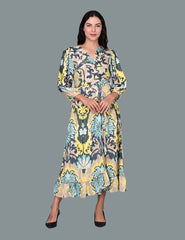 Long Wrap Dress