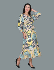 Long Wrap Dress