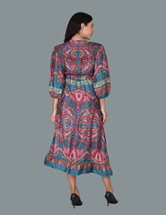 Long Wrap Dress