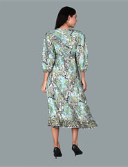 Long Wrap Dress