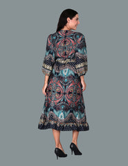 Long Wrap Dress
