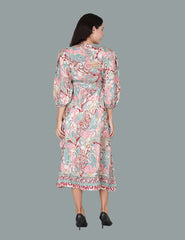Long Wrap Dress
