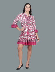 Full Sleeve Short Dress