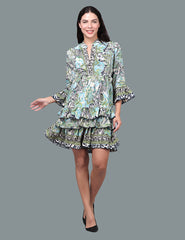 Full Sleeve Short Dress