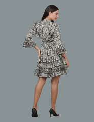 Full Sleeve Short Dress