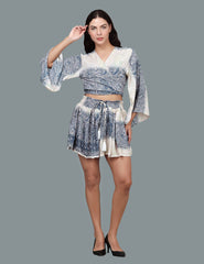 Tie Top and Shorts